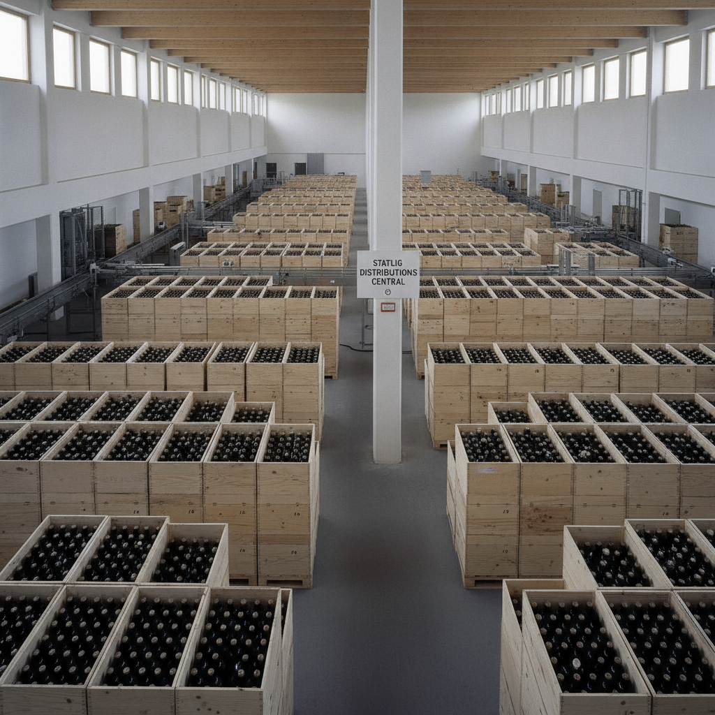 Generic wooden wine crates