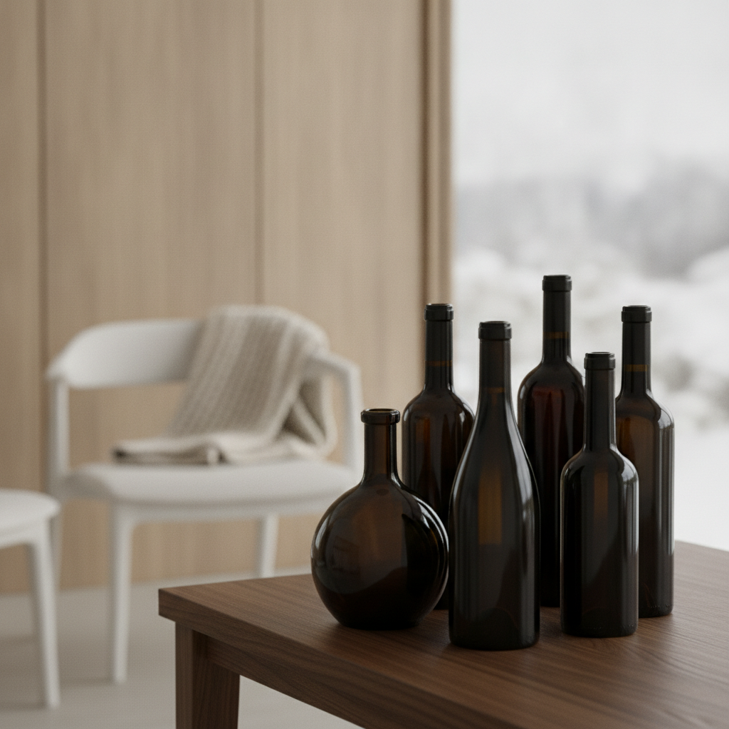 An elegant grouping of dark