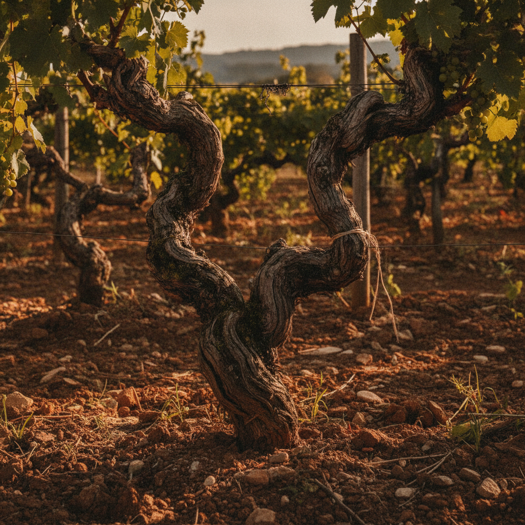 Close-up of gnarled