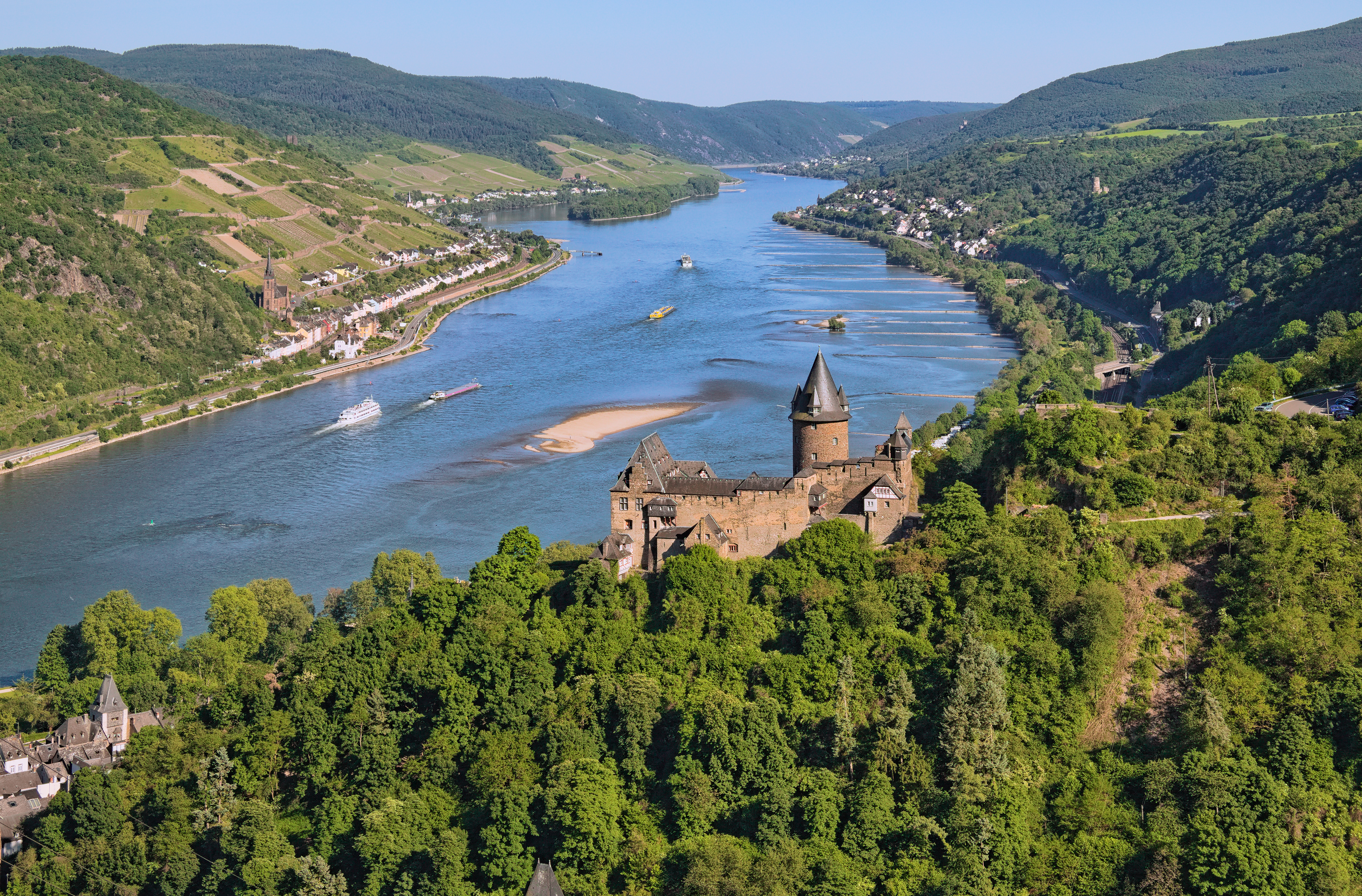 Vigneto a Mittelrhein, Germania