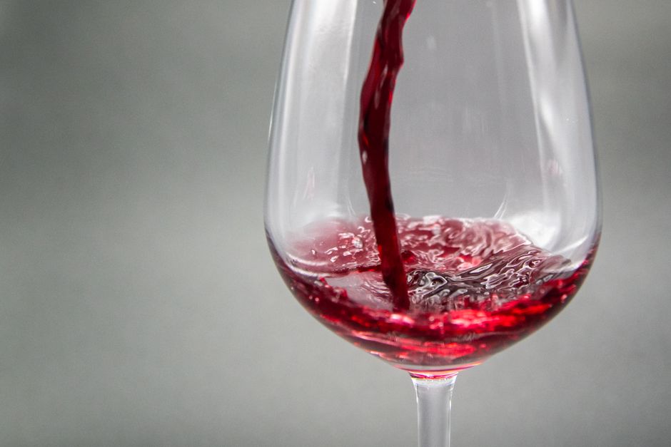 wine glass tasting cellar