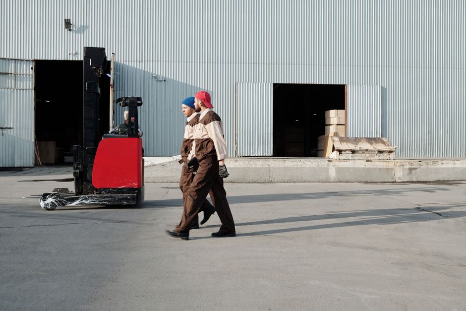 Wine export warehouse logistics